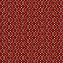 Geometric Metallic Red Merry Mix 43"/44" Cotton Fabric Per Yard