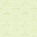 Go with the Flow Star Leaves Light Lime Cotton 44"/45" Fabric Per Yard