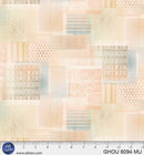 Golden Hour Multi Patchwork Geo Cotton 44/45 Fabric Per Yard
