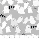 Gray Ghosts Sweet Treats 44"/45" Cotton Fabric Per Yard
