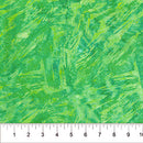 Green Brushstroke Celebration Cotton 44/45 Fabric Per Yard
