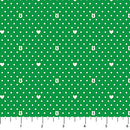 Green Coral Dot Blender Squishmallows Cotton 44"/45" Fabric Per Yard