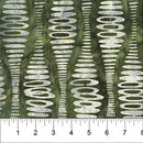 Green Ripple Stripe Abstract Bubble Pop 83702-77 Cotton 44/45 Fabric Per Yard