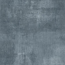 Grey Blue Denim Dry Brush Cotton Wideback Fabric Per Yard