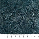 Grey Charcoal Matera Cotton Batik Wideback Fabric per yard