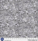 Grey / Silver Frost FROS-6064-DS Cotton 44/45 Fabric Per Yard