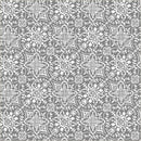 Grey Verona Tiling Cotton 44/45" Fabric Per Yard