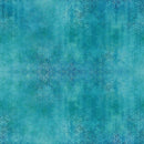 Lace Teal Evanescence Cotton 43/44" Fabric Per Yard