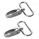 Swivel Hook, 1.5", Nickel, 2 Pieces