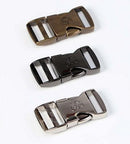 Side-Release Buckle, 1", Antique Brass, 1 Piece