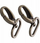 Swivel Hook, 1", Antique Brass, 2 Pieces