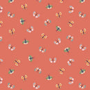 Hide and Seek - Butterflies - Coral