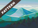 Hazy Hills East Pattern (CONFETTI)
