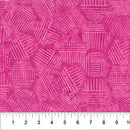 Hexies Magenta 81700-27 Cotton 44"/45" Fabric Per Yard