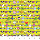 Highlighter Joyful 44"/45" Cotton Fabric Per Yard