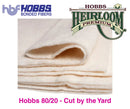 Hobbs 80/20 Heirloom Batting 96" Wide Batting - By The Yard