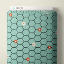 Homestead Haven - Floral Chicken Wire - Blue