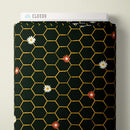 Homestead Haven - Floral Chicken Wire - Black