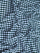 Gingham 1/4" Checkered Poly Cotton 58" Wide| New Creations Fabric & Foam Inc.
