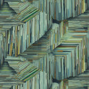 I Walk the Line Emerald Cotton Wideback Fabric per yard