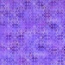 Felicity Flower Diamond Purple 44"/45" Fabric per Yard
