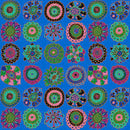 Kaffe Fassett Carpet Cookies Blue