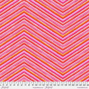 Kaffe Fassett Chevron Stripe Red