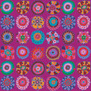 Kaffe Fassett Carpet Cookies Magenta