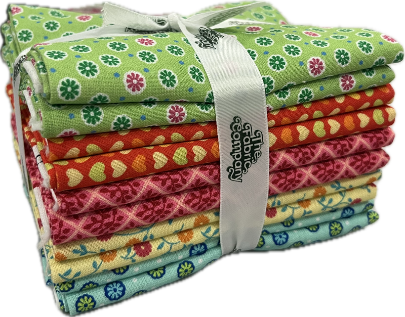 Sunny Days - Marcus Fabrics - Fat Quarter Bundle - 10 Pack