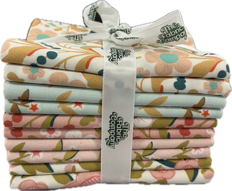 Floral Fat Quarter Bundle - Felicity Fabrics - 10 pack