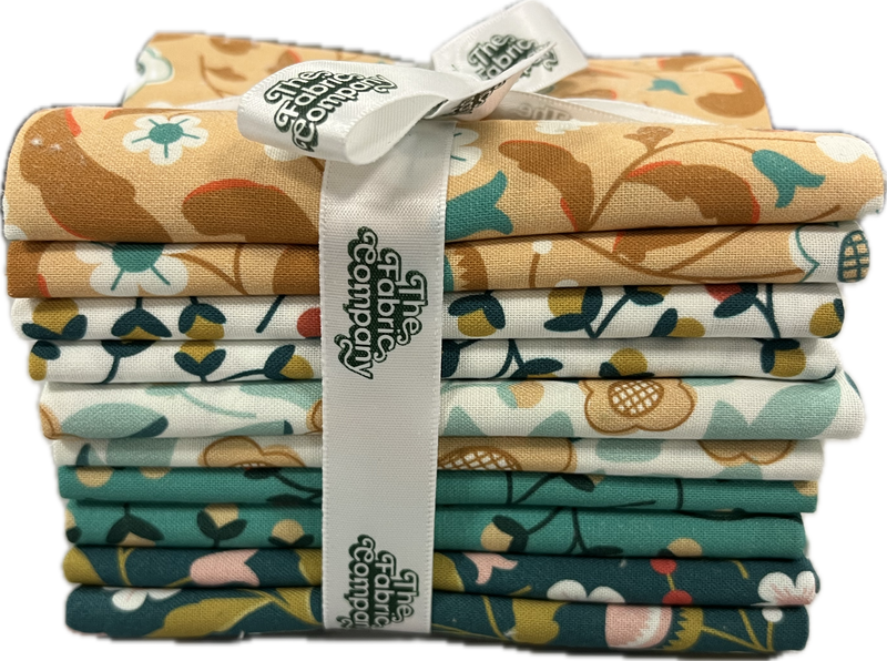 Floral Fat Quarter Bundle - Felicity Fabrics - 10 pack