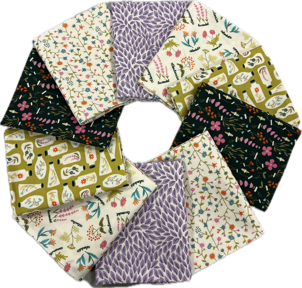 Floral Fat Quarter Bundle - Felicity Fabrics - 10 pack