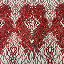 Lioness Stretch Sequins Fabric