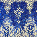 Lioness Stretch Sequins Fabric