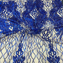 Lioness Stretch Sequins Fabric