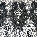 Lioness Stretch Sequins Fabric