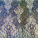 Lioness Stretch Sequins Fabric