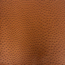 Saratoga Ostrich Faux Leather Vinyl Fabric