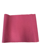 Saratoga Ostrich Faux Leather Vinyl Fabric