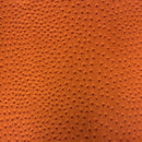 Saratoga Ostrich Faux Leather Vinyl Fabric