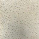 Saratoga Ostrich Faux Leather Vinyl Fabric