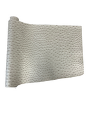 Saratoga Ostrich Faux Leather Vinyl Fabric