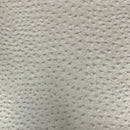 Saratoga Ostrich Faux Leather Vinyl Fabric