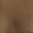 Saratoga Ostrich Faux Leather Vinyl Fabric