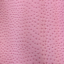 Saratoga Ostrich Faux Leather Vinyl Fabric