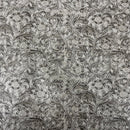 Western Floral PU Faux Leather Vinyl Fabric