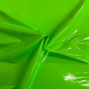 Patent Faux Leather Apparel Vinyl Fabric