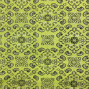 Bandana Paisley Print Spandex Fabric