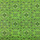 Bandana Paisley Print Spandex Fabric