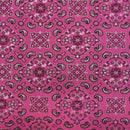 Bandana Paisley Print Spandex Fabric